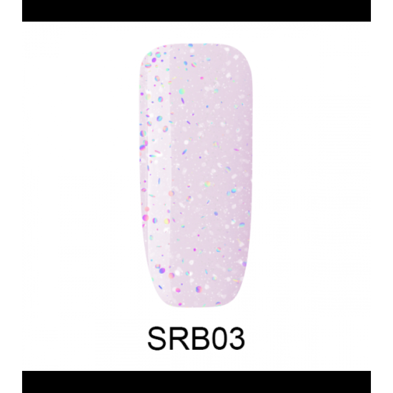 SRB03 Andromeda - Sparkling Rubber Base
